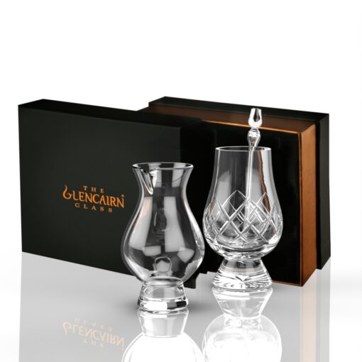 Premium Cut Glencairn Glass and Water Trio