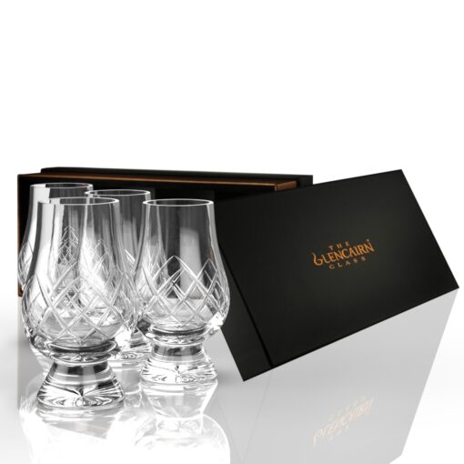 Cut Glencairn Glass Gift Set of 4