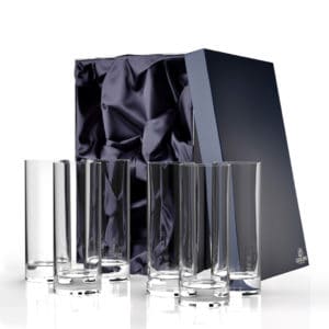 Jura Highball Gift Set of 6 | Crystal Highball Glasses | Glencairn Crystal
