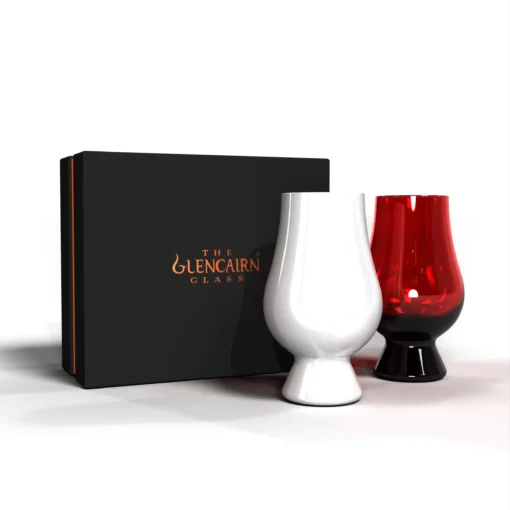 Red and White Glencairn Gift Set of 2