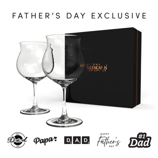 Father's Day Designs - Glencairn Gin Goblet - Set of 2