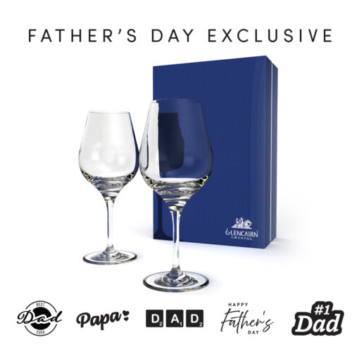 Father's Day Designs - Jura White Wine Gift Set of 2